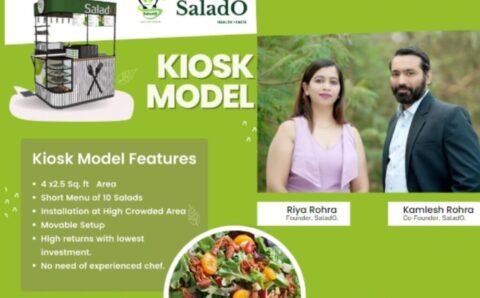 SaladO – The Biggest Salad Brand In India To Come Up With Kiosks Pan India This February