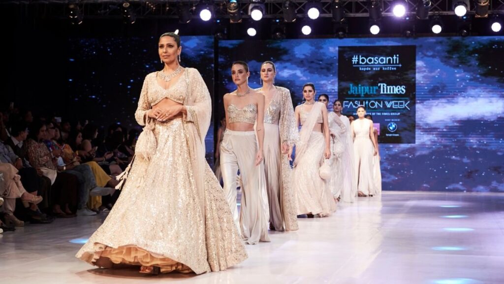 Basanti Unveiled “Renaissance: A Rebirth” Collection in a Stunning Display at Jaipur Marriott’s Fashion Extravaganza