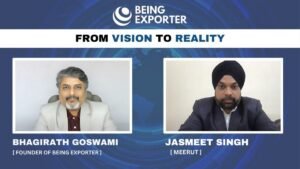From smashes to global recognition: Jasmeet Singh’s export journey unveiled in candid podcast with Bhagirath Goswami