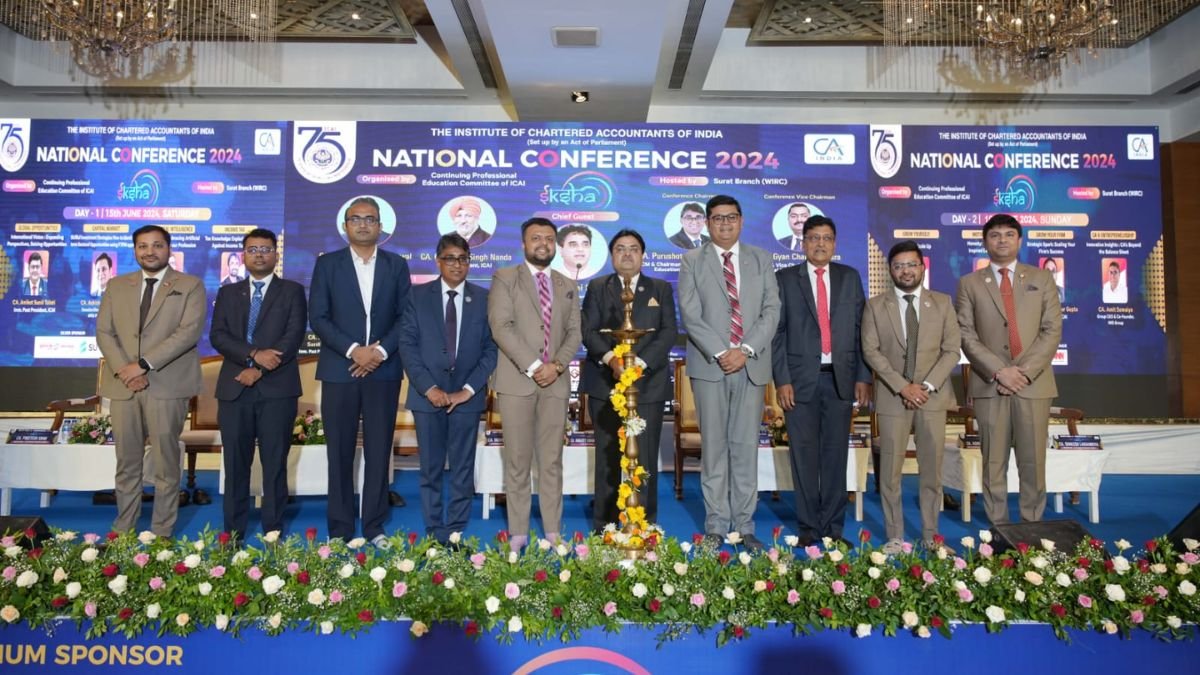 ICAI Surat Branch organized the “All India National Conference – 2024” at Le Meridien Hotel in Surat on June 15 and 16