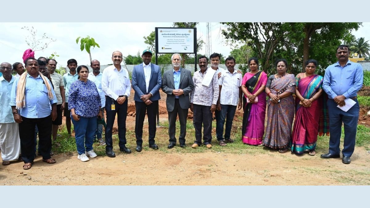 Kennametal Undertakes The Harokethanahalli Lake Restoration Project In Partnership With Planet Sutra