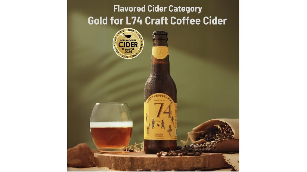 L74 Cider bags India’s First Ever Gold at International Cider Challenge, London, UK