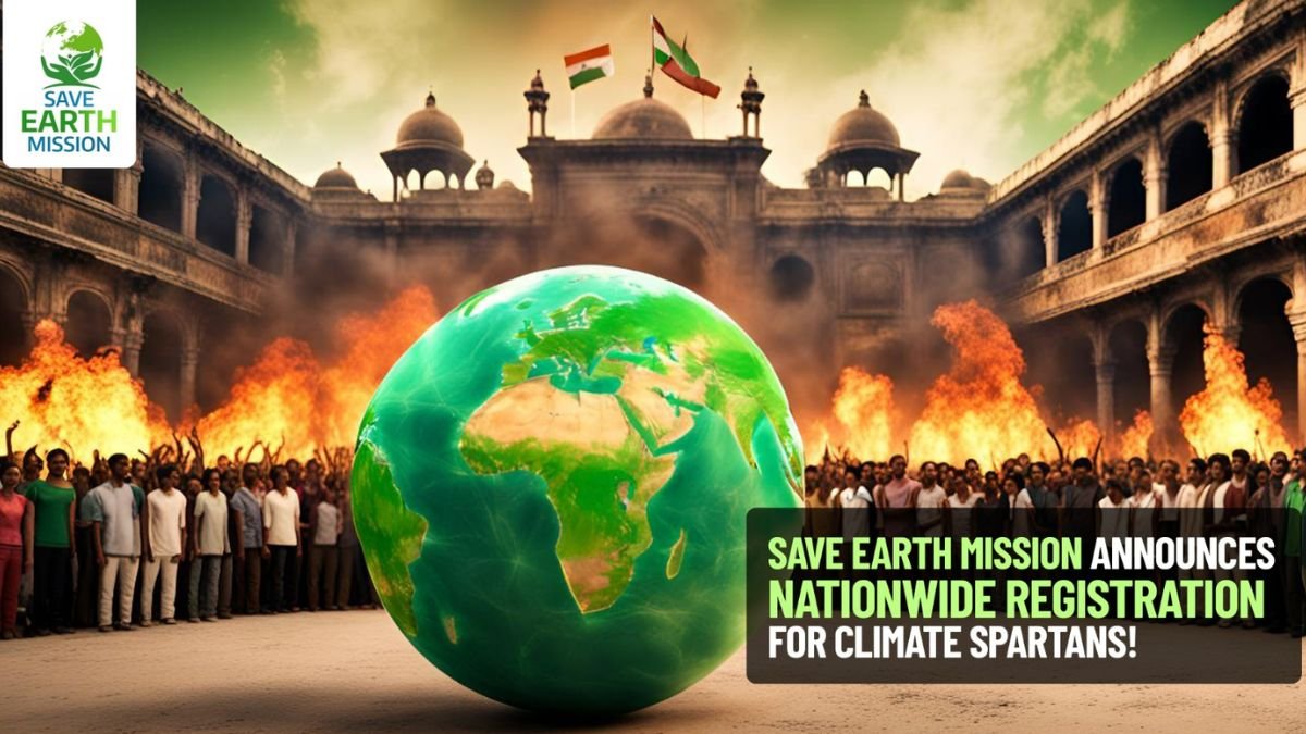 Save Earth Mission Launches Climate Spartans Registration- Become a Climate Spartan