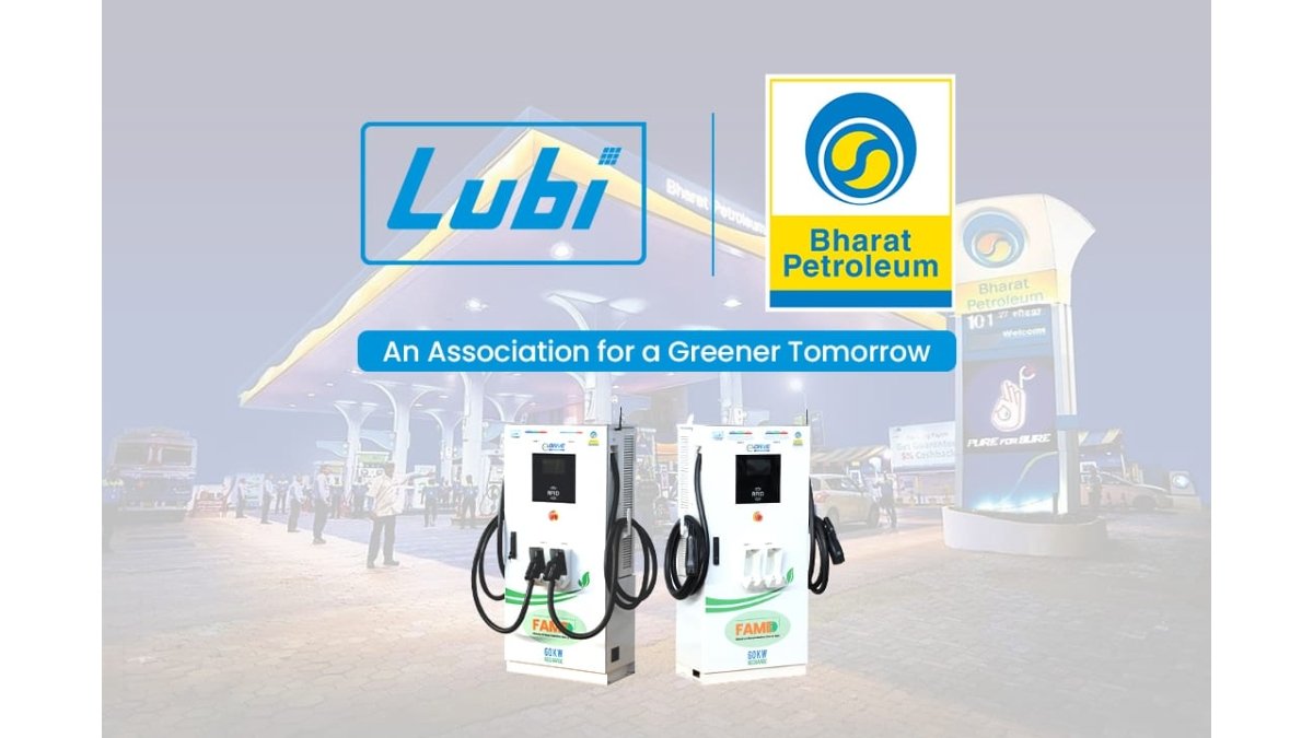 Lubi Industries LLP Bags BPCL contract to Deliver 1400 Fast DC EV Chargers, Enhancing India’s EV Network