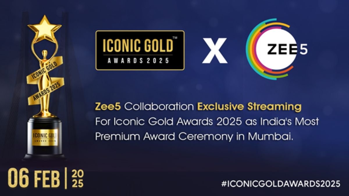 Iconic Gold Awards Partners with Zee5 for Exclusive Streaming Rights