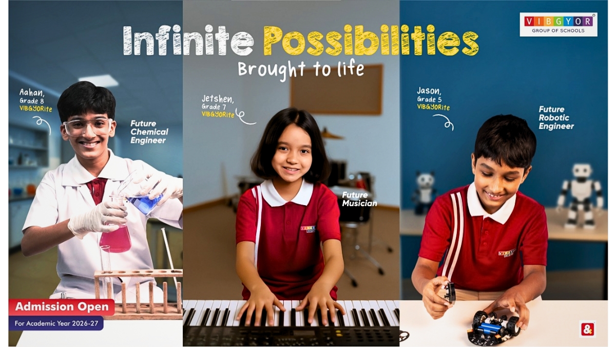 VIBGYOR Celebrates Every Child with ‘Infinite Possibilities’ as 2026–27 Admissions Begin