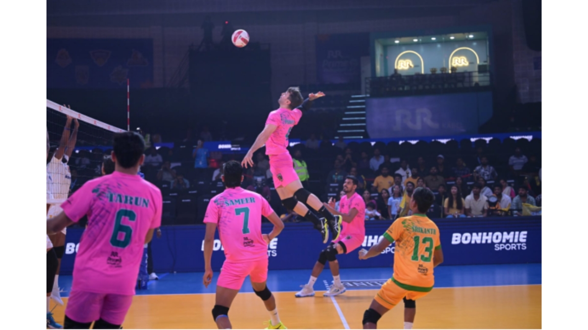 Chennai Blitz Hold Nerve to Beat Ahmedabad in PVL Classic