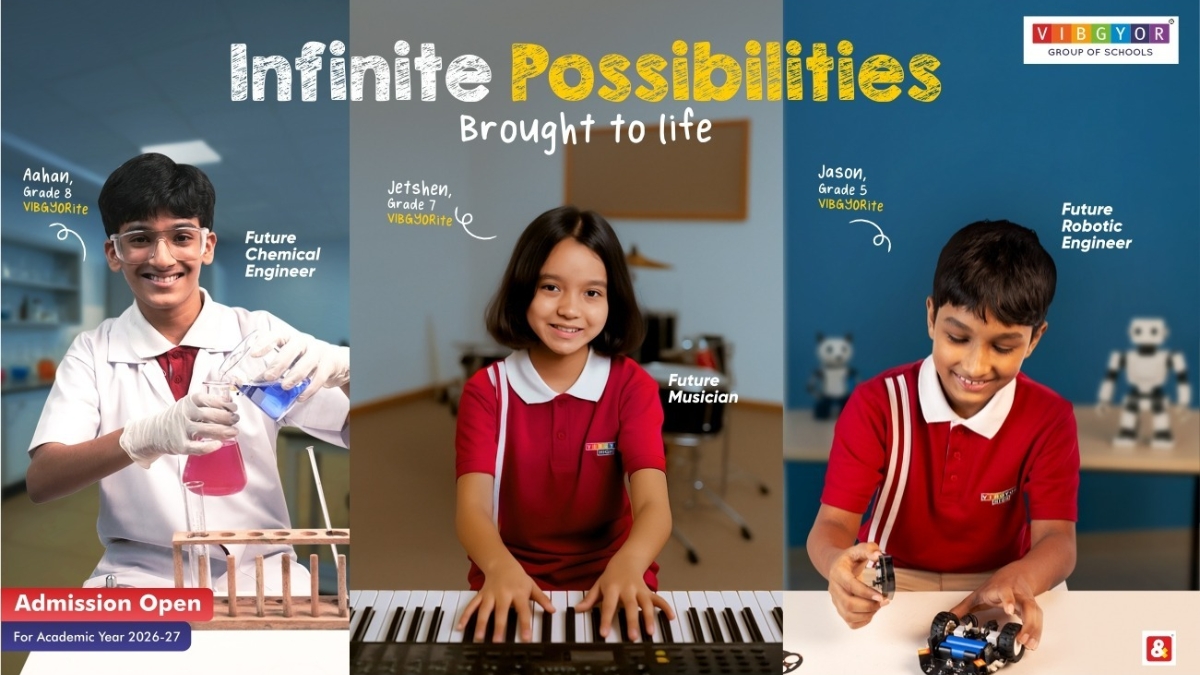 VIBGYOR High Expands Its ‘Infinite Possibilities’ Campaign: Celebrating Every Child’s Journey Beyond Classrooms VIBGYOR High Expands Its ‘Infinite Possibilities’ Campaign: Celebrating Every Child’s Journey Beyond Classrooms