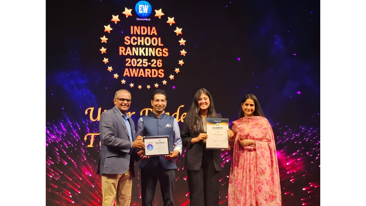 Lucknow’s GD Goenka Public School Tops CBSE Rankings, Sarvesh Goel Felicitated Udyami Ratna Lucknow’s GD Goenka Public School Tops CBSE Rankings, Sarvesh Goel Felicitated Udyami Ratna