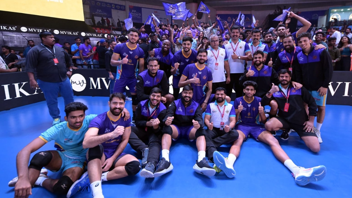PVL 2025 Season 4 (Match 35): Goa Guardians advance to semi-finals as Delhi Toofans triumph over Kolkata Thunderbolts in five-set thriller